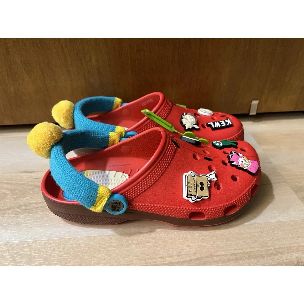 Crocs Adult South Park Cartman Cls Clg Clog Men's 8, Women's 10 Red New No Box